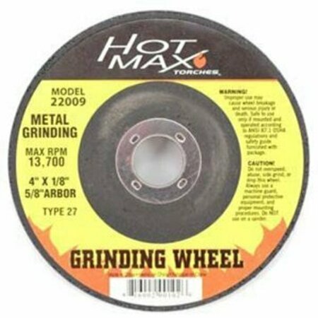HOT MAX WHEEL 4X1/4 GRINDING 22008